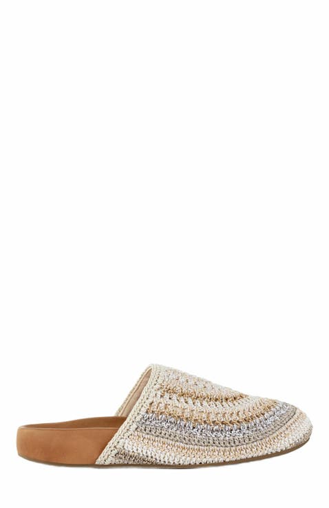 Bolinas Crochet Clog Shoe