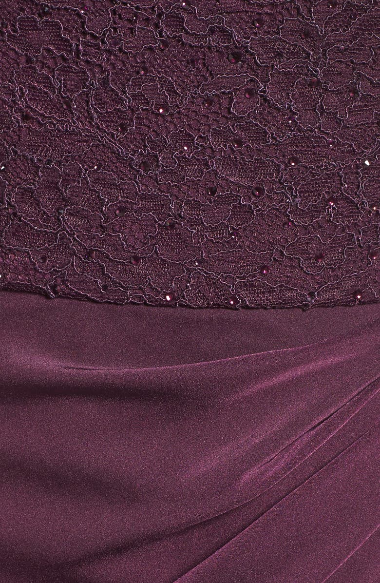 La Femme Embellished Gown, Alternate, color, 