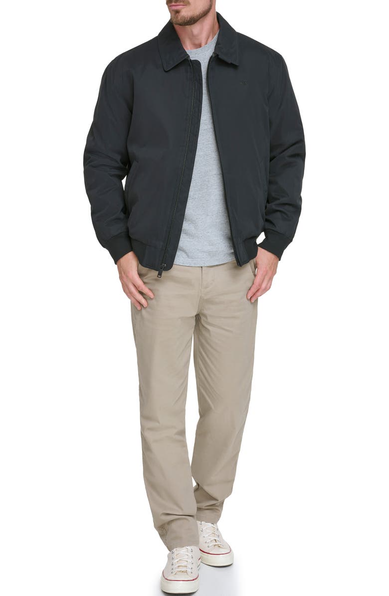 Dockers<sup>®</sup> Microtwill Bomber Jacket, Alternate, color, Black