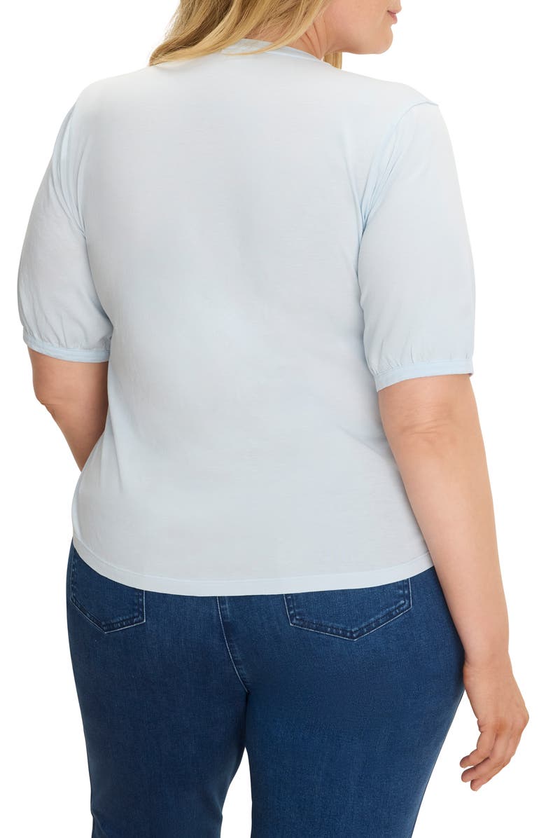 NZT by NIC+ZOE Elbow Sleeve T-Shirt, Alternate, color, Crystal