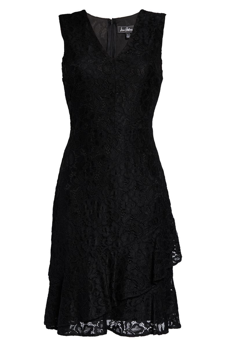 Sam Edelman Ruffle Tiered Lace Dress, Alternate, color, 