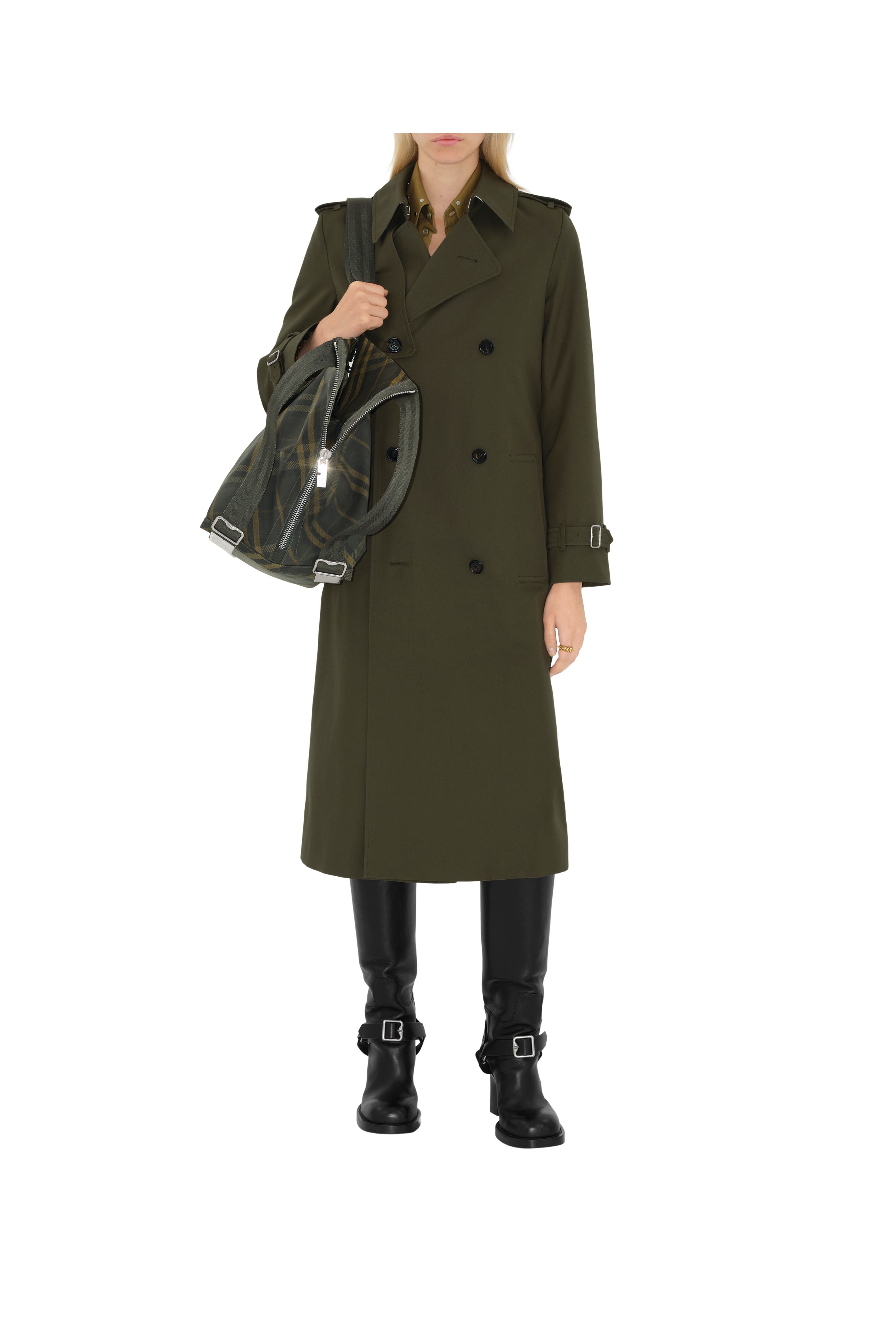 Burberry Large Tent Bag, Alternate, color, 