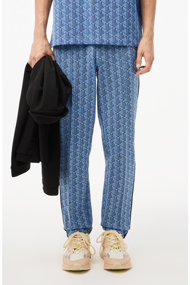 Regular Fit Geo Print Track Pants, Main, color, RILL/ GLOBE