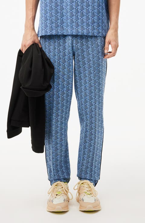 Regular Fit Geo Print Track Pants