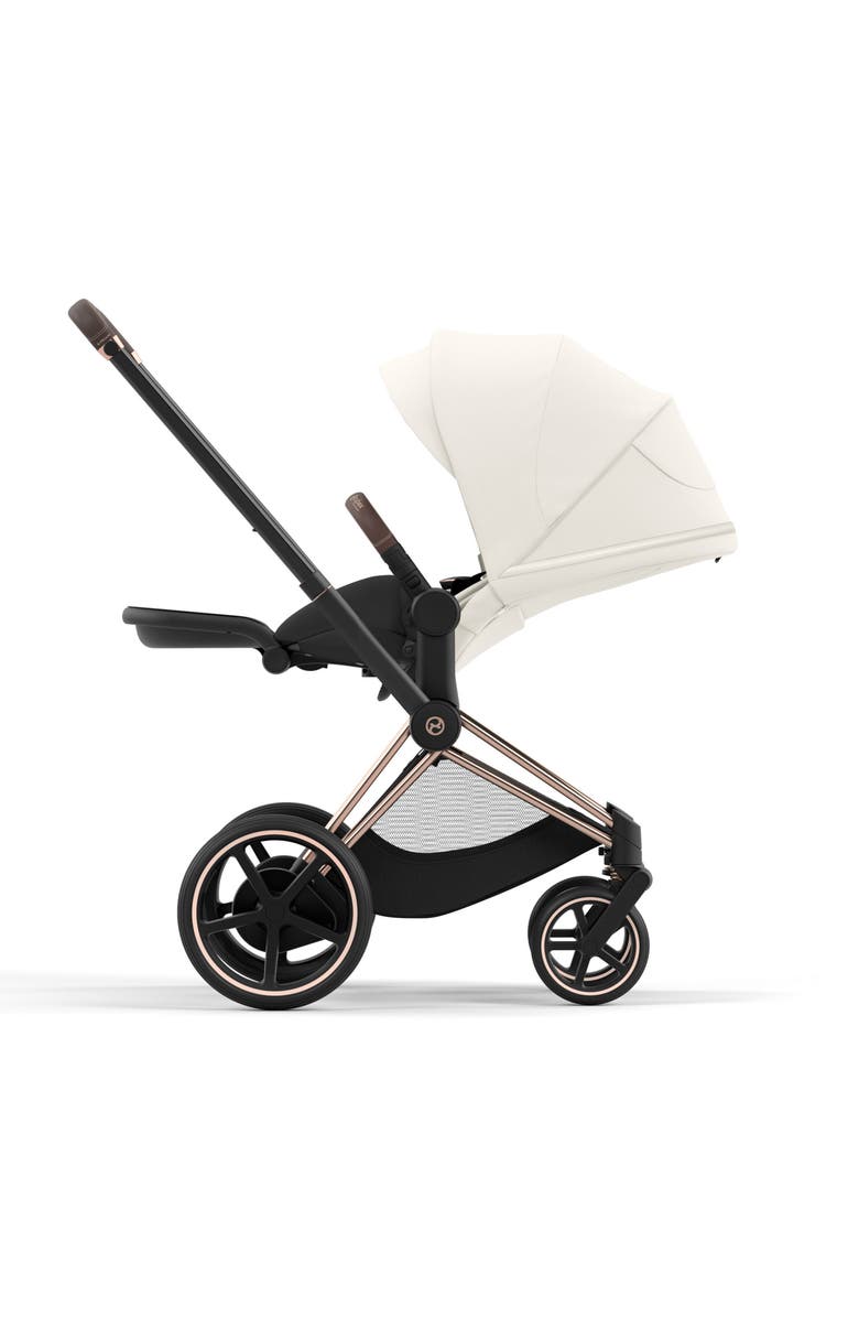 CYBEX e-PRIAM 2 Electronic Smart Stroller, Alternate, color, Off White