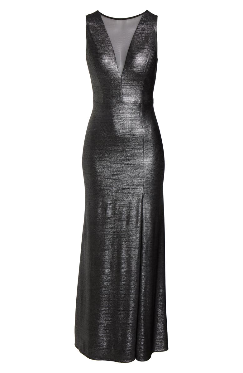 knee length dresses for ladies Morgan & Co 13290 Long Formal Sequin Prom Dress  The Dress Outlet