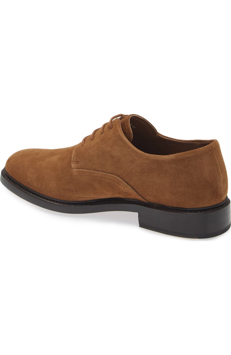 Vince Davies Plain Toe Derby, Alternate, color, Vicuna Brown