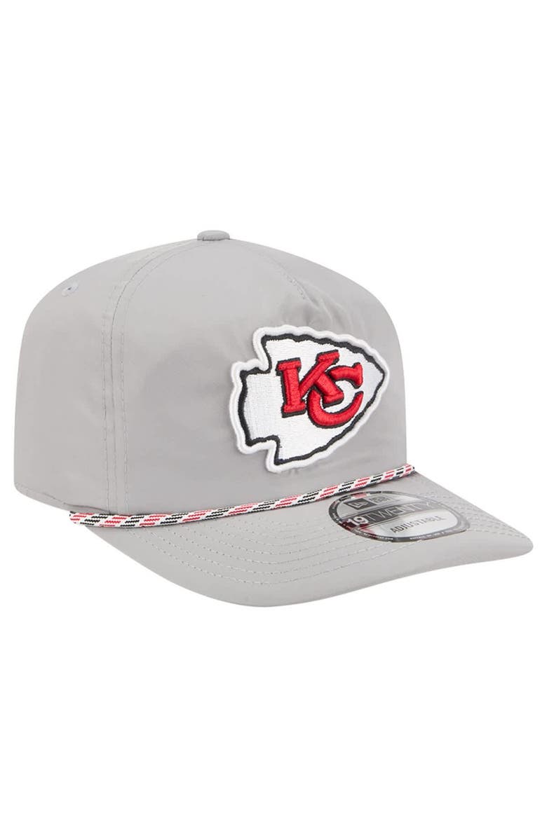 New Era Men's New Era Gray Kansas City Chiefs Rope 19TWENTY Hat, Alternate, color, Gray