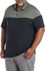 TravisMathew Fit By DXL Big & Tall Heater Pro Colorblock PoloShirt