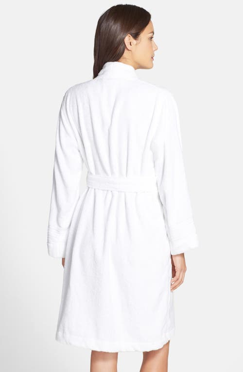 Ralph Lauren Cotton Terry Cloth Robe In White