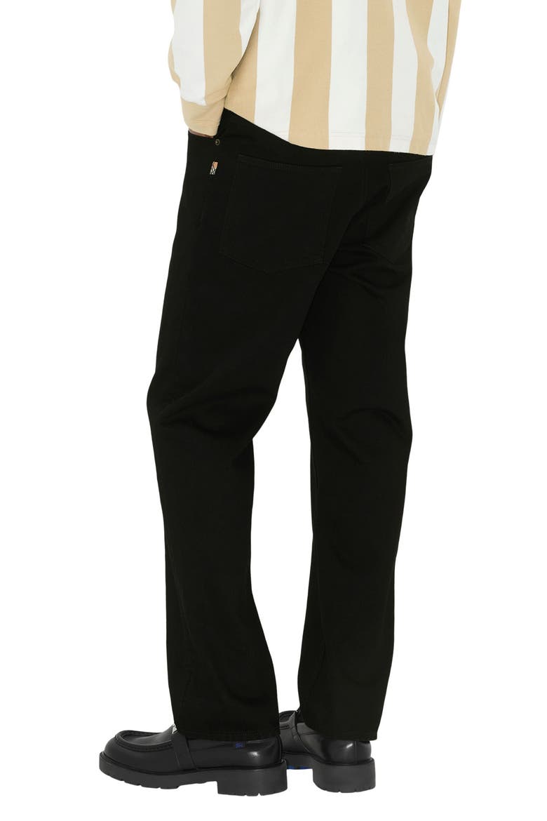 Loose Fit Jeans, Alternate, color, BLACK