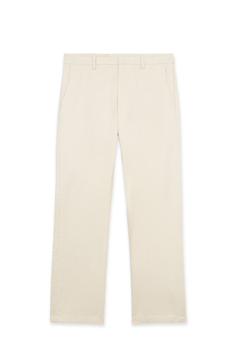 Fortela Maine Chino Trousers, Main, color, Ecrú
