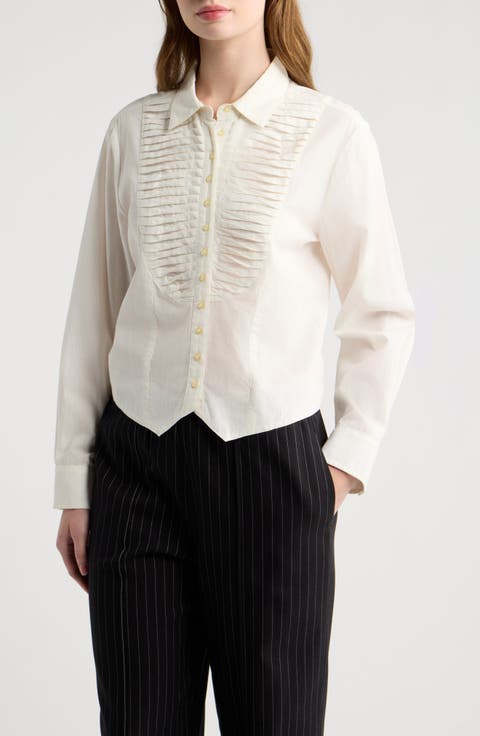 The Waistcoat Button Up Cotton Shirt