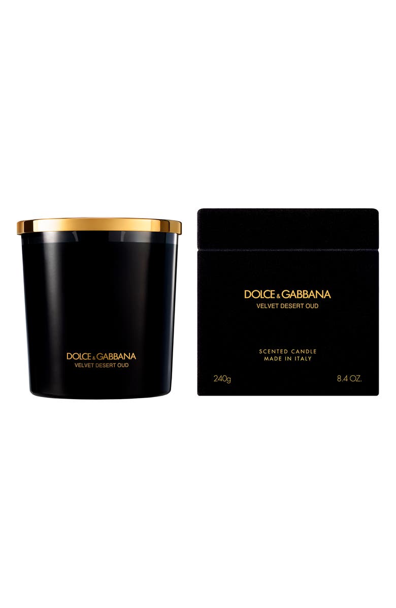 Dolce&Gabbana Velvet Desert Oud Scented Candle, Alternate, color, 
