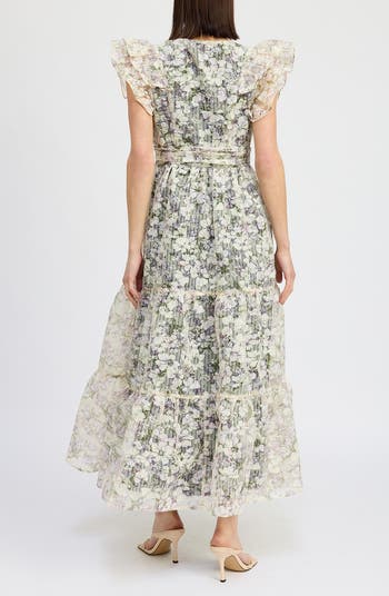 Jules Floral Midi Dress