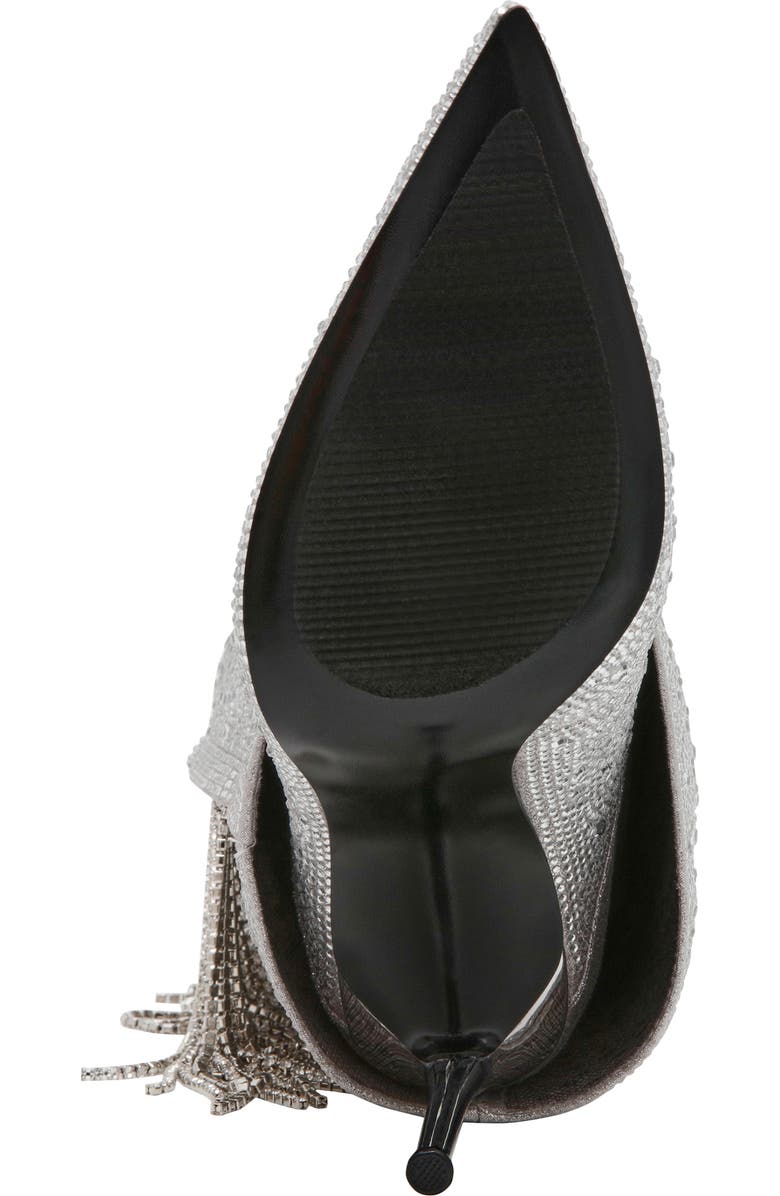 Steve Madden Sanya Rhinestone Fringe Knee High Boot, Alternate, color,