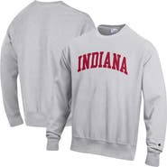 Champion Men's Champion Gray Indiana Hoosiers Reverse Weave Fleece Sweatshirt