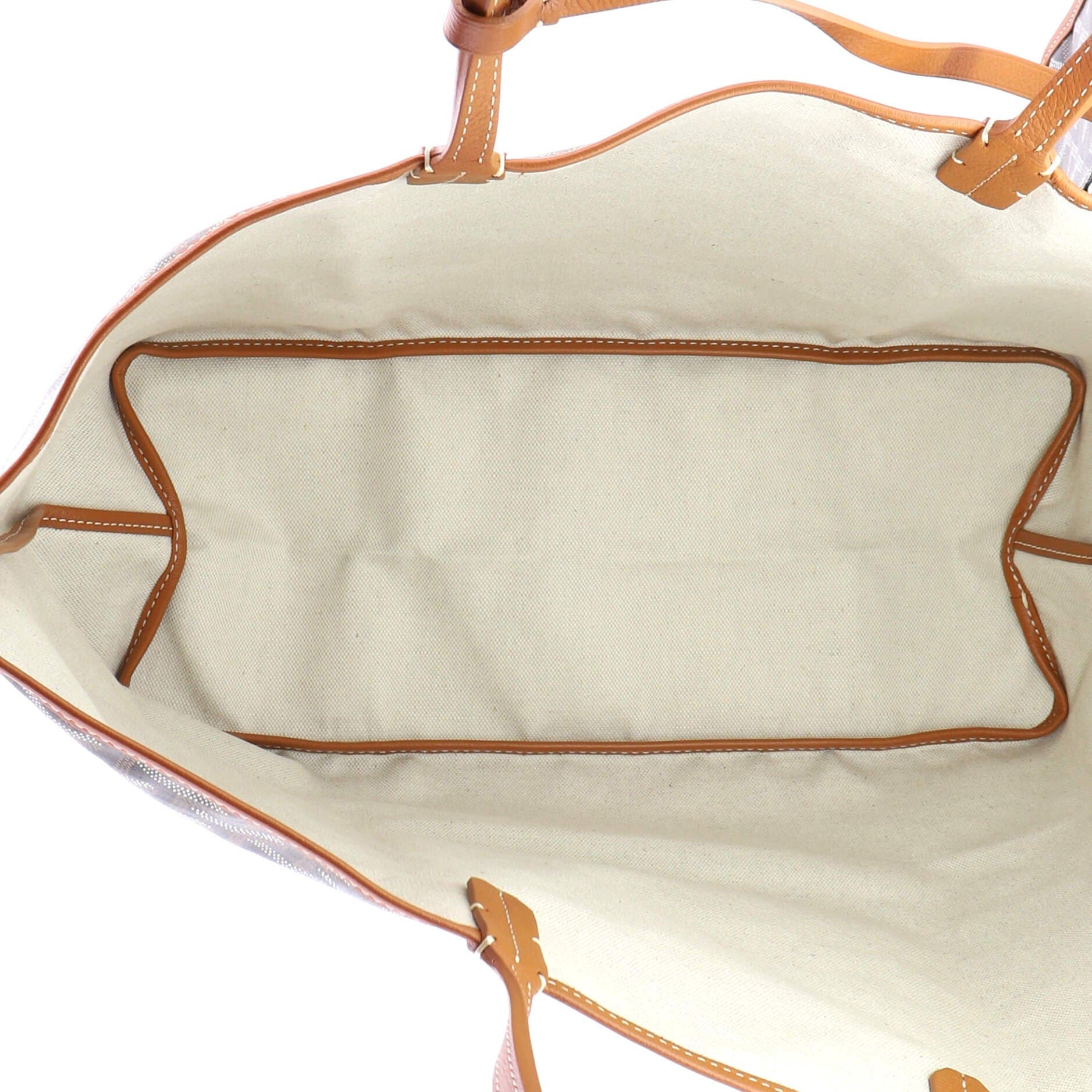 Saint Louis Tote Coated Canvas PM, Alternate, color, Brown