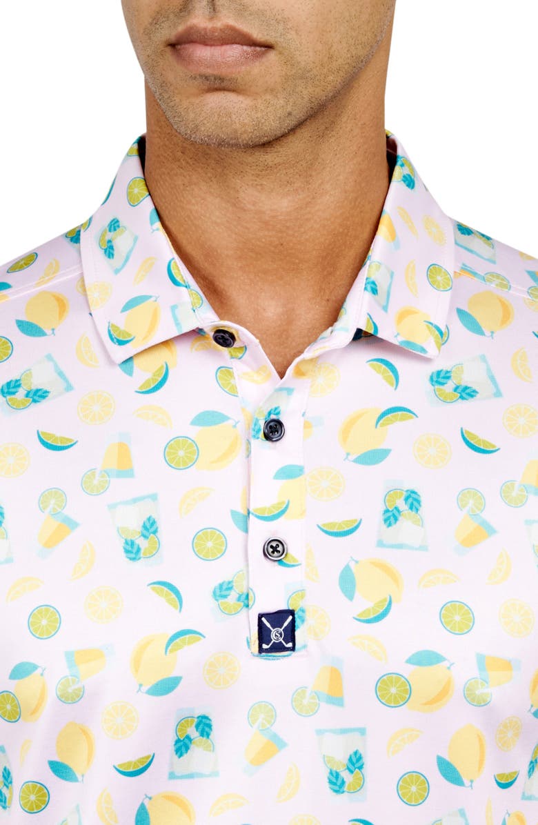 CONSTRUCT Lemon Cocktail Golf Polo, Alternate, color, 
