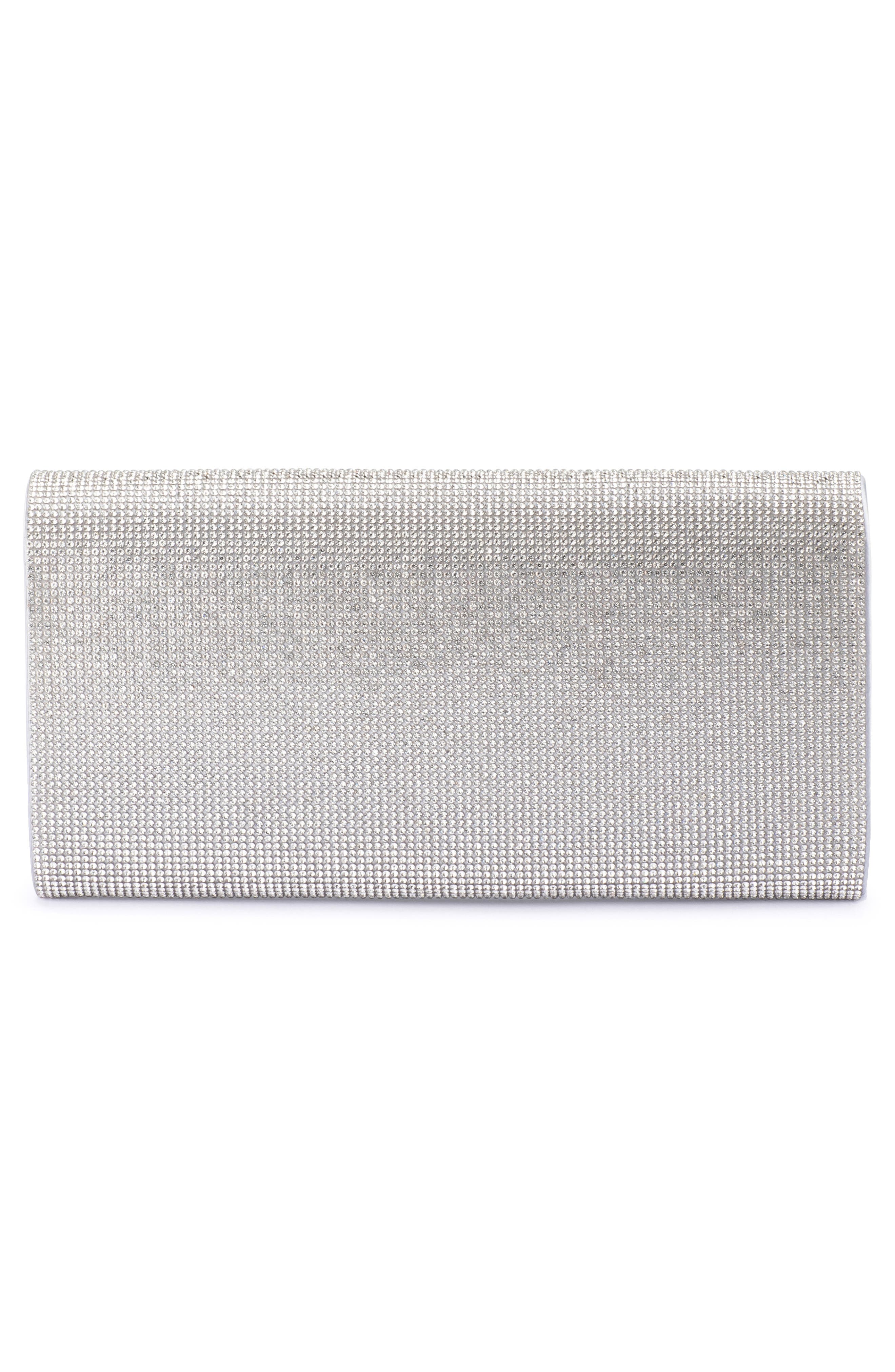Olga Berg Stacey Crystal Clutch, Alternate, color, 