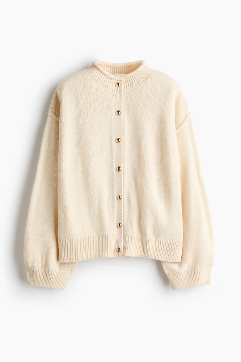 Oversized Cardigan, Alternate, color, Cream