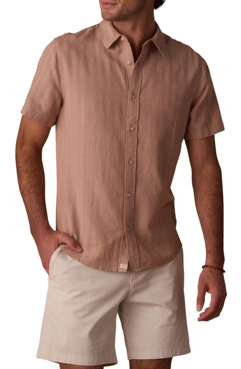 Freshwater Everyday Short Sleeve Button-Up Shirt