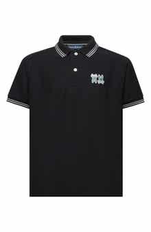 Psycho Bunny Kids' Archive Neon Bunny Cotton Polo