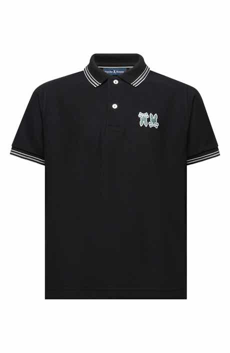 Psycho Bunny Kids' Archive Neon Bunny Cotton Polo