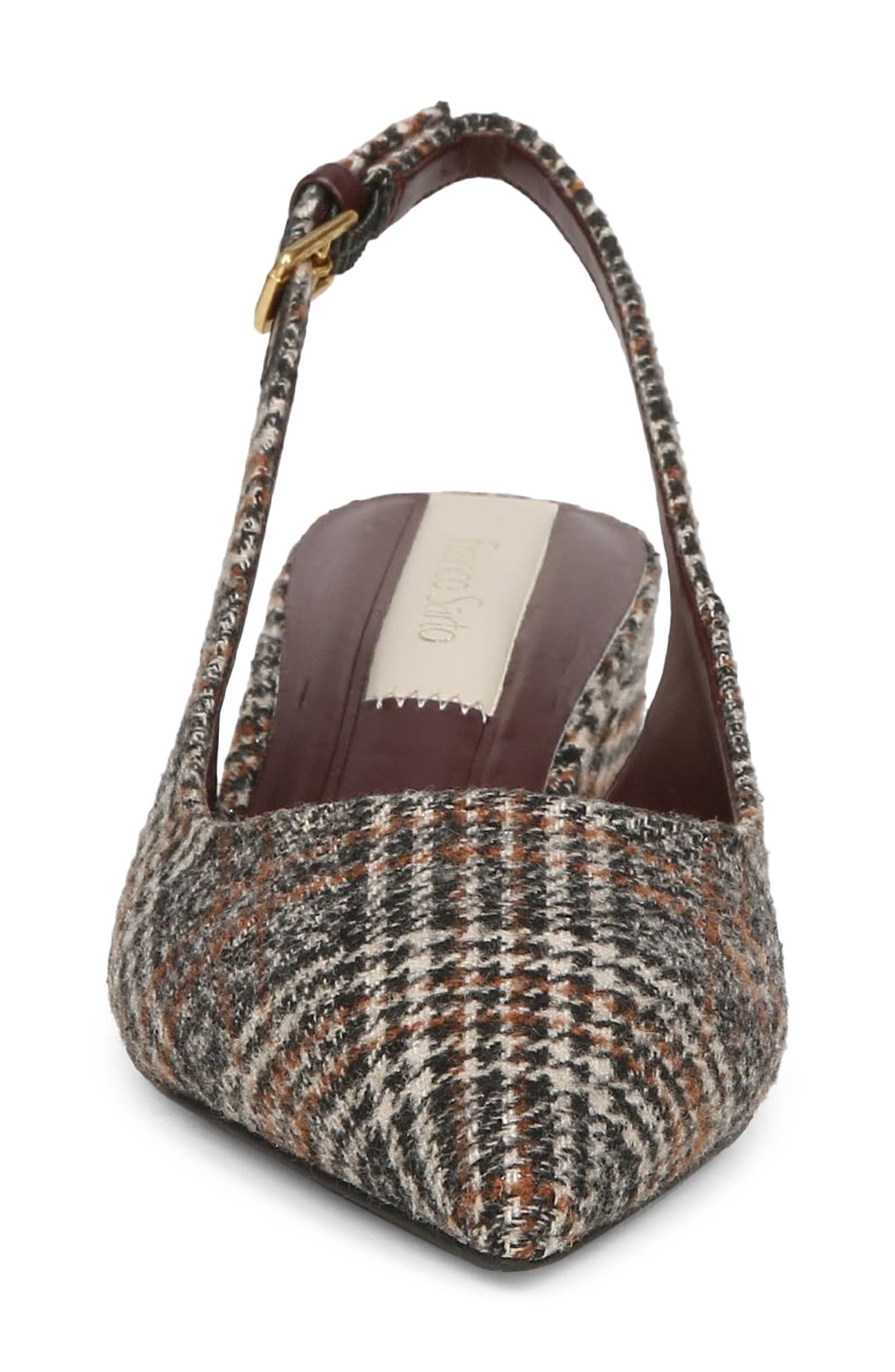 Franco Sarto Racer Slingback Pointed Toe Pump, Alternate, color, 