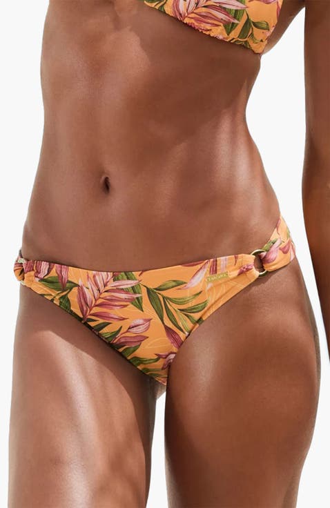 Tropical Print Classic Bikini Bottom
