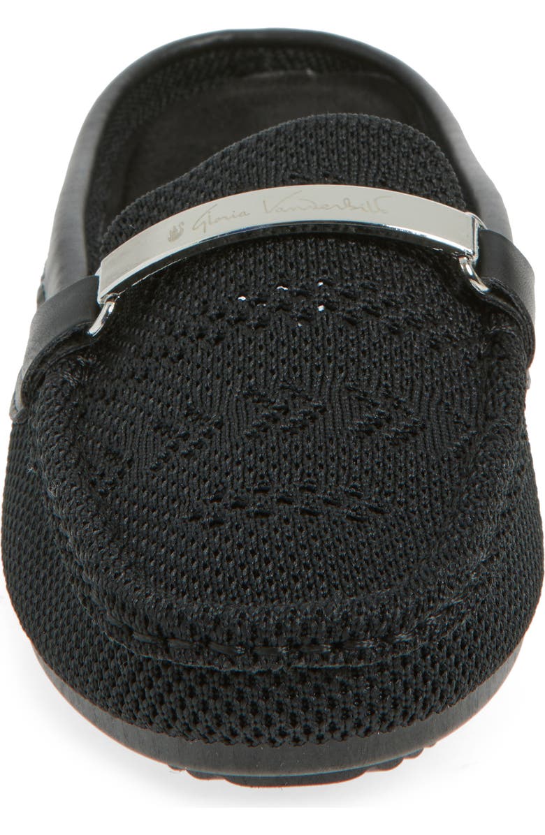 GLORIA VANDERBILT Annalise Signature Bar Knit Mule, Alternate, color, Black