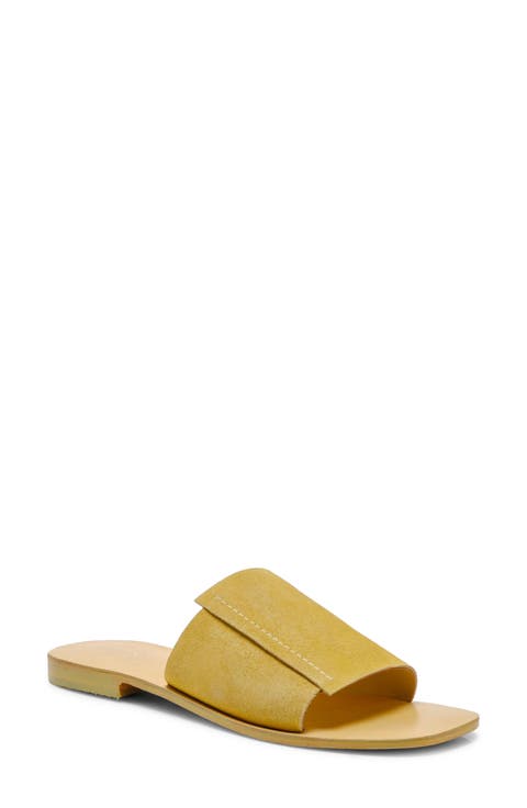 Women's Yellow Flat Sandals | Nordstrom