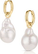 THATCH Talia Pearl Hoop Earrings