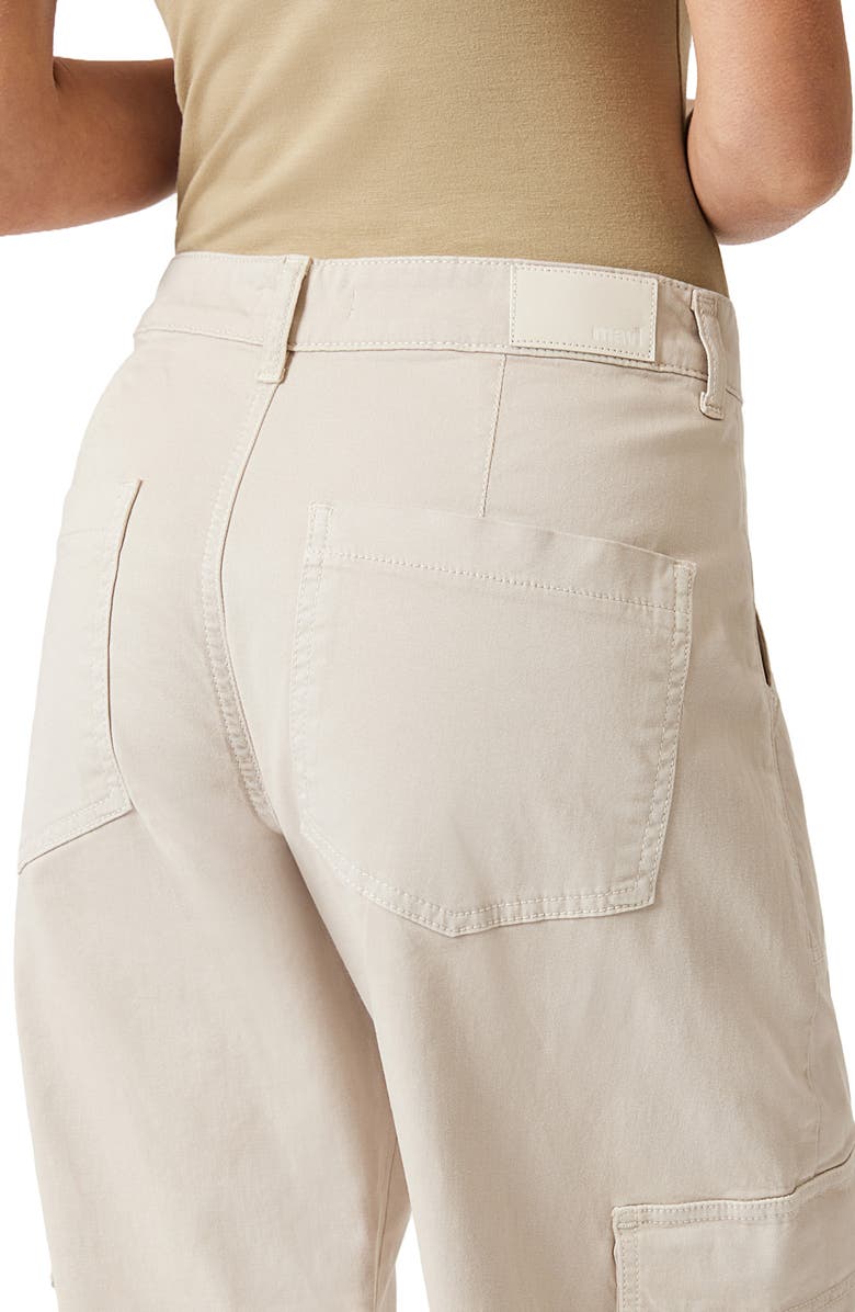 Mavi Jeans Vinnie Ankle Cargo Pants, Alternate, color, Frost Casual Twill