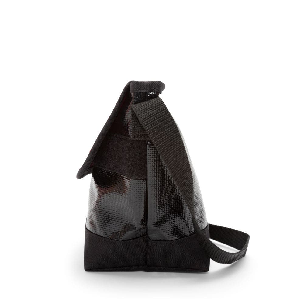 Manhattan Portage Vinyl Crossbody Bag Ver 2, Alternate, color, Black