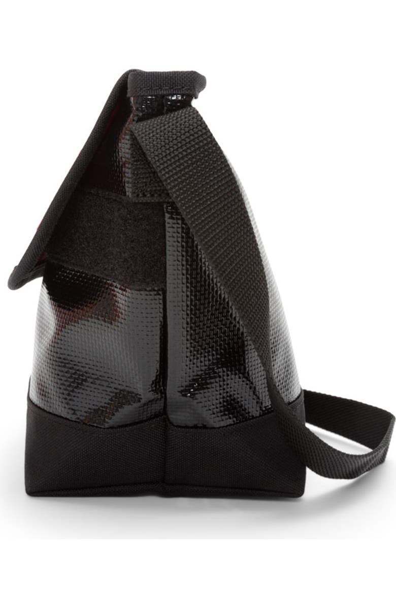 Manhattan Portage Vinyl Crossbody Bag Ver 2, Alternate, color, Black