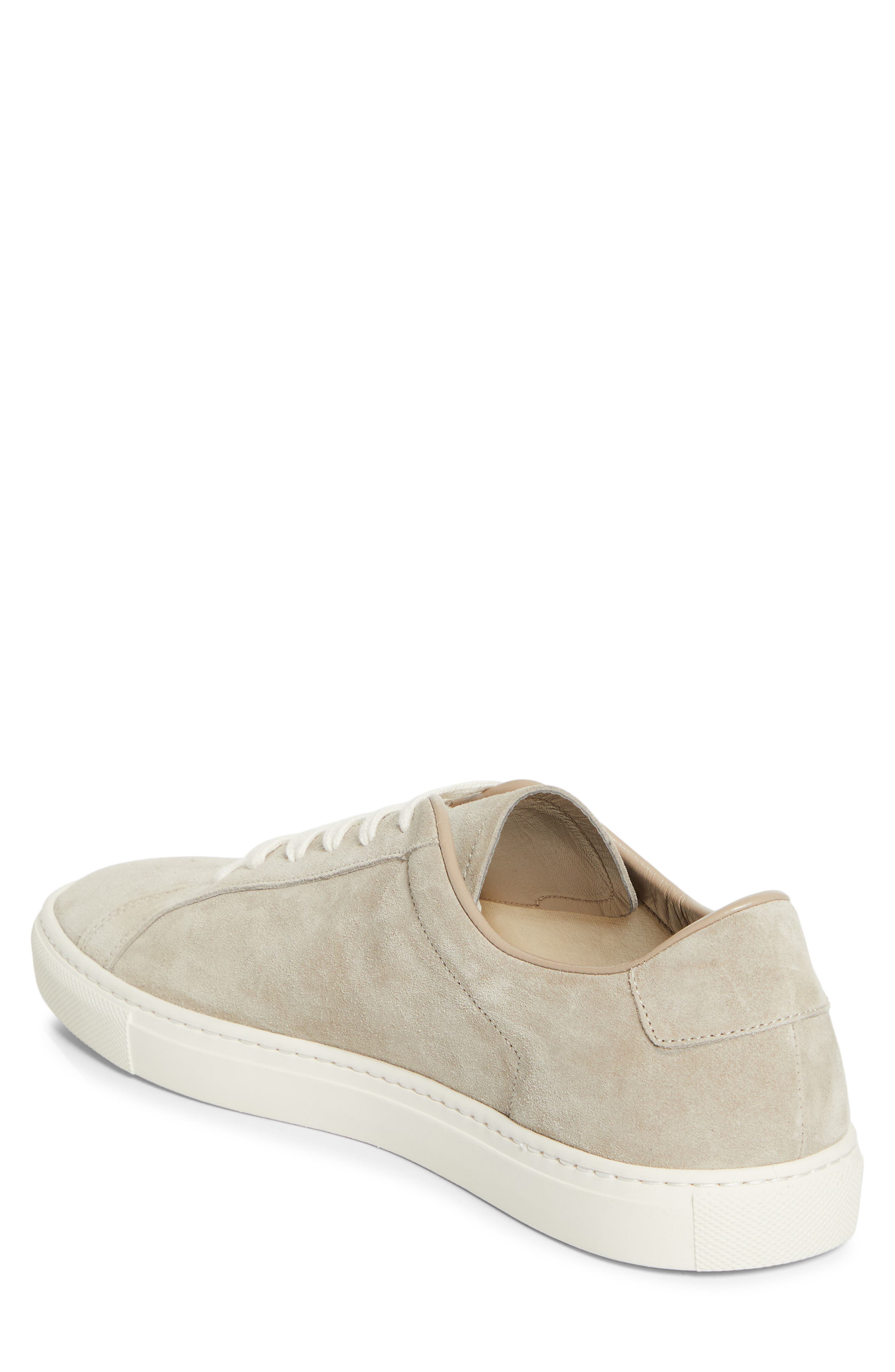 Common Projects Achilles Slim Premium Sneaker, Alternate, color, Warm Grey