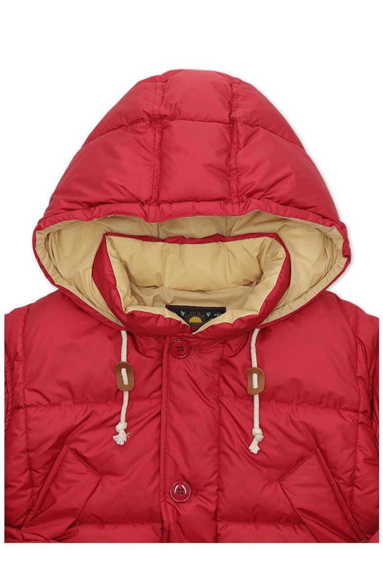Hickory Padded Anorak Jacket, Alternate, color, RED