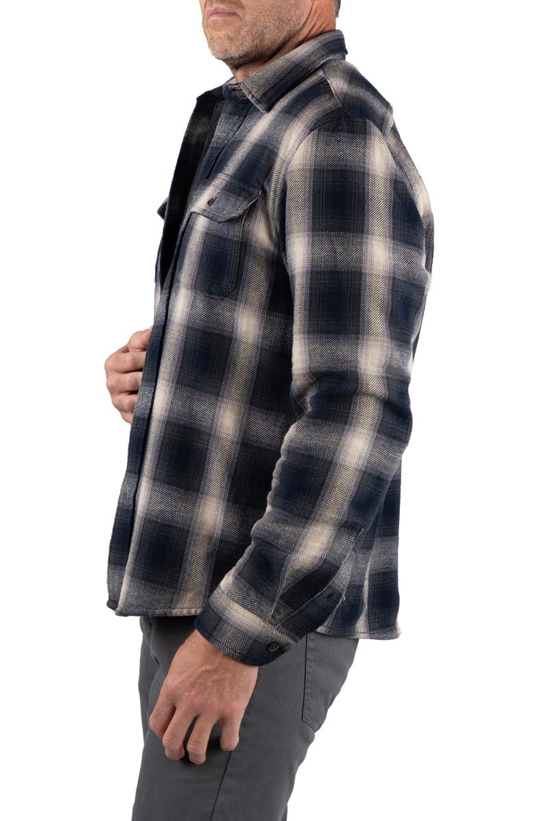 Tailor Vintage Heavy Weight Twill Flannel Shirt Jacket, Alternate, color, 