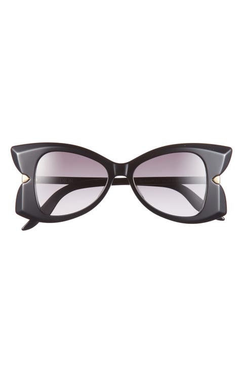 Butterfly S1I 51mm Gradient Butterfly Sunglasses