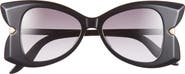 DIOR 'DiorButterfly S1I 51mm Gradient Butterfly Sunglasses