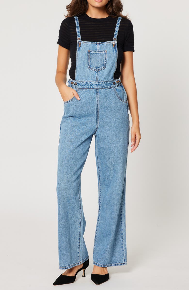 Rolla’s Charlie Denim Overalls, Alternate, color, 