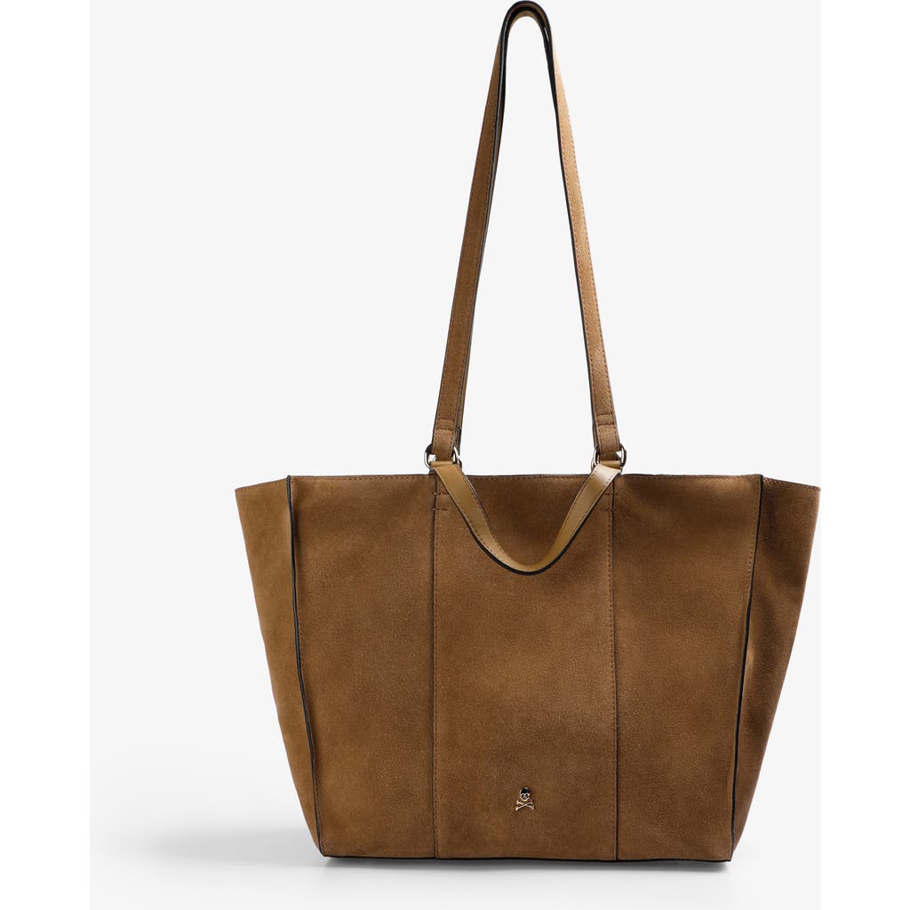 Scalpers Suede Sp Bag In Brown