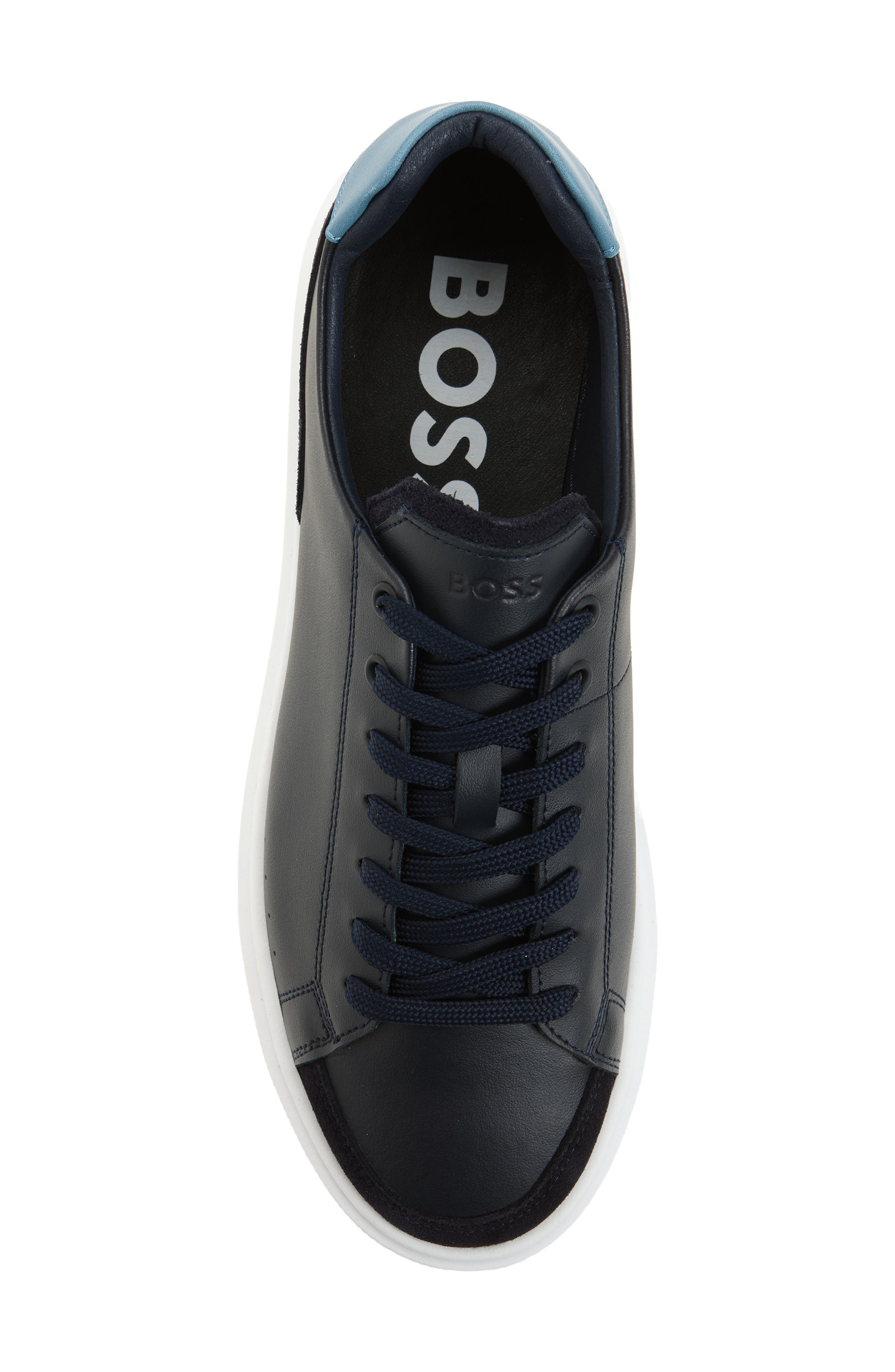Colyn Derby Sneaker, Alternate, color, NAVY