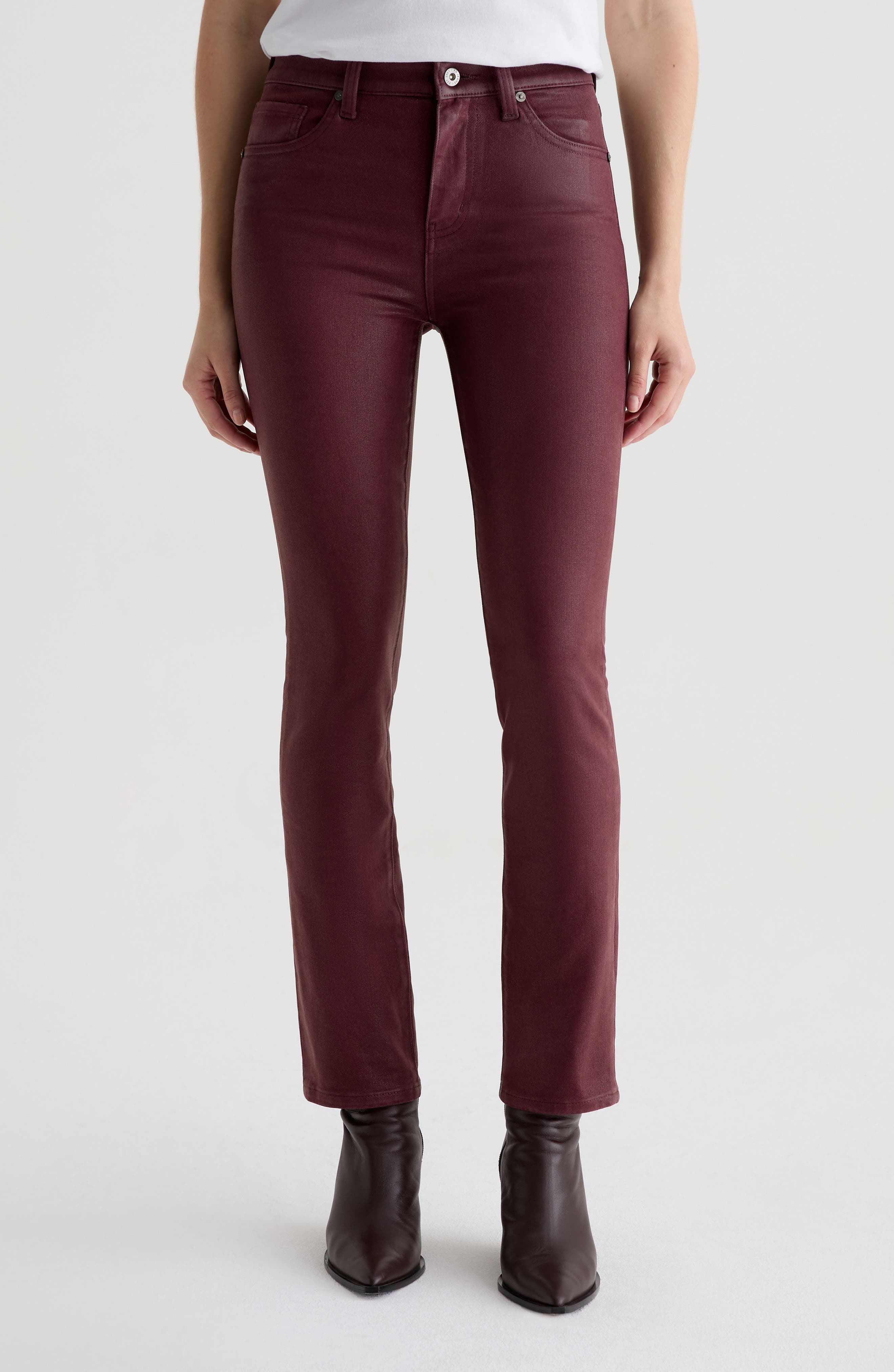 AG Mari Slim Ankle Straight Leg Jeans