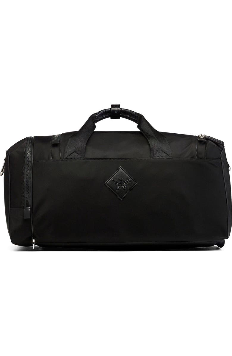 MCM Ottomar Weekender Backpack in ECONYL<sup>®</sup> and Leather, Alternate, color,