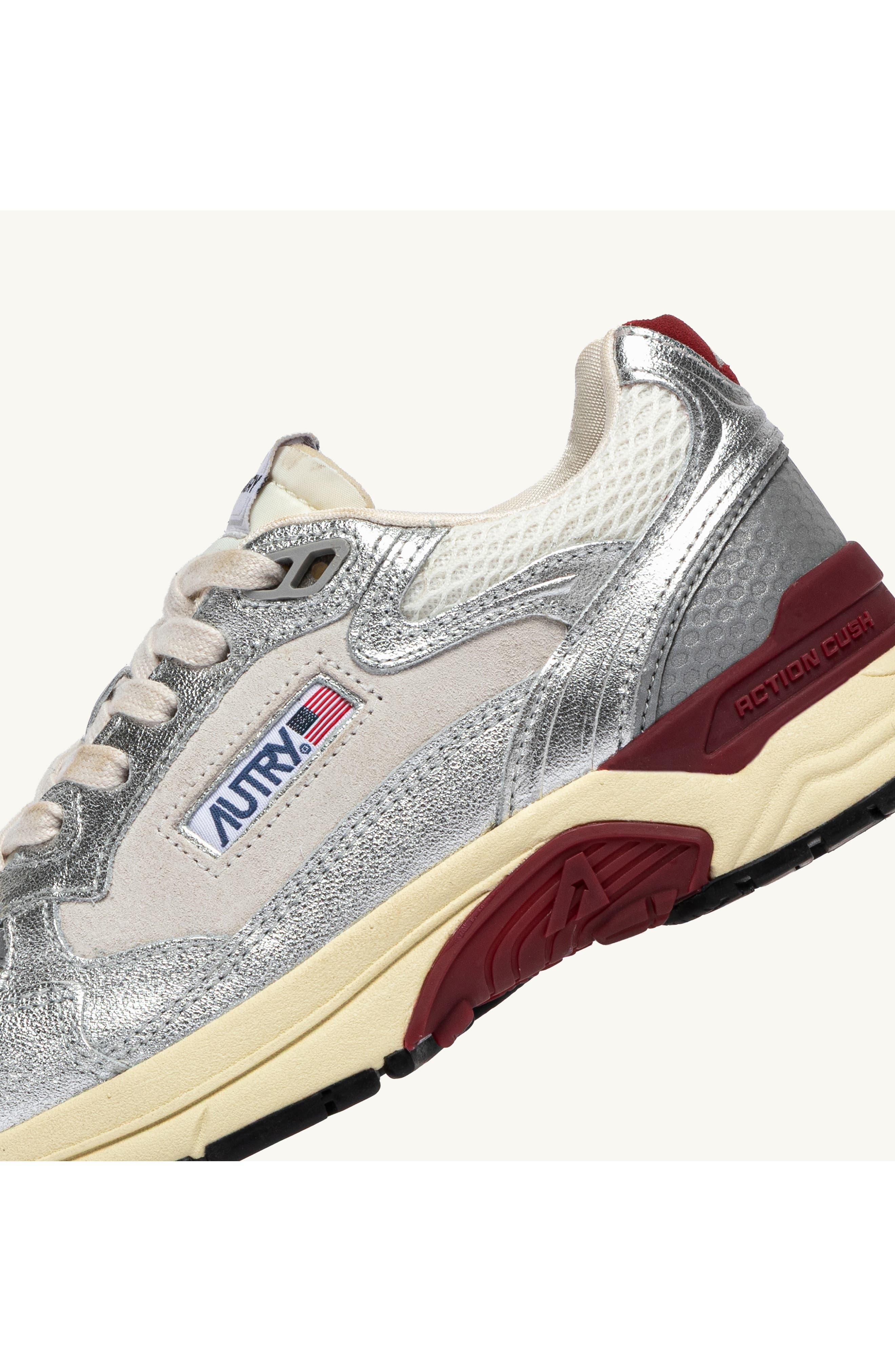 Hyperway Low Sneaker, Alternate, color, SILVER