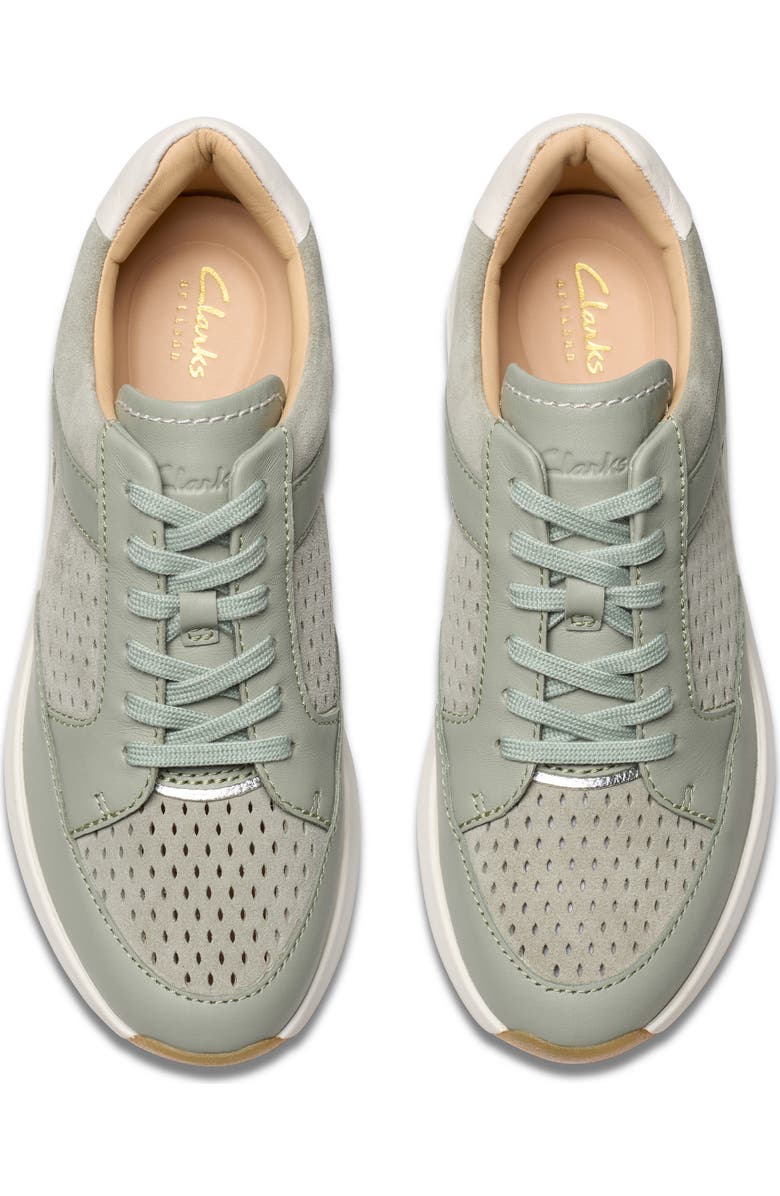 Clarks<sup>®</sup> Tivoli Walk Sneaker, Alternate, color, Light Green