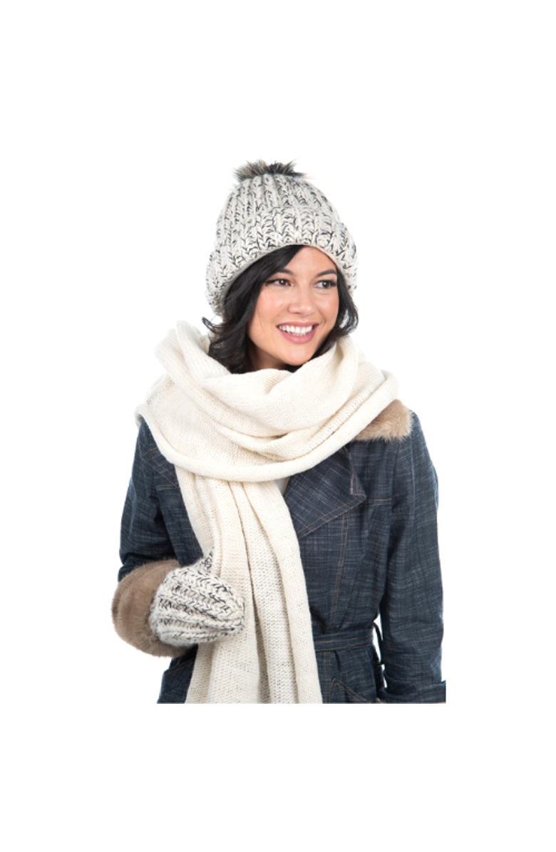 Nirvanna Designs Air Wrap Scarf, Alternate, color, Linen