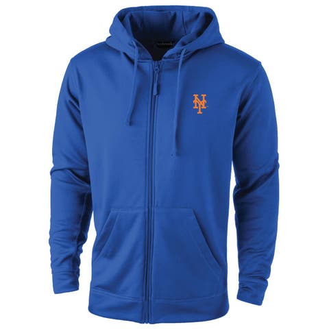 Men's Dunbrooke Royal New York Mets Trophy Full-Zip Hoodie